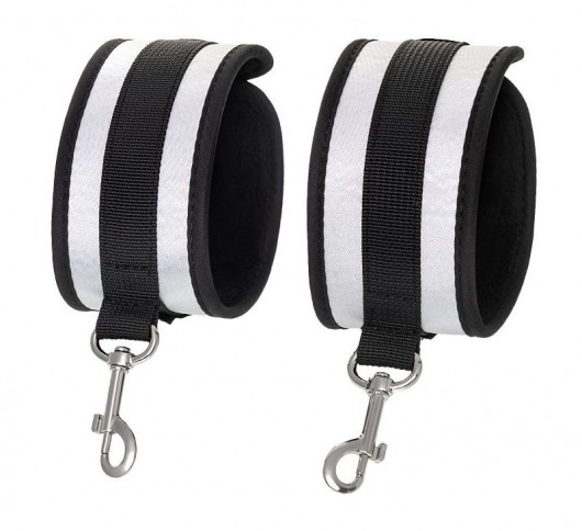 Серебристо-черные оковы Anonymo - ToyFa - купить с доставкой в Королеве