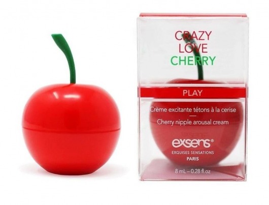 Крем для стимуляции сосков Crazy Love Cherry - 8 мл. - Exsens - купить с доставкой в Королеве