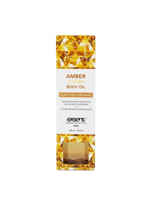 Органическое массажное масло AMBER JOJOBA - 100 мл. - Exsens - купить с доставкой в Королеве