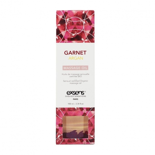 Органическое массажное масло GARNET ARGAN - 100 мл. - Exsens - купить с доставкой в Королеве