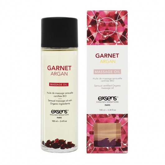 Органическое массажное масло GARNET ARGAN - 100 мл. - Exsens - купить с доставкой в Королеве