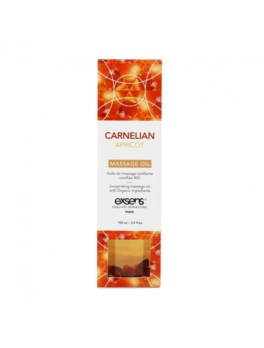 Органическое массажное масло CARNELIAN APRICOT - 100 мл. - Exsens - купить с доставкой в Королеве
