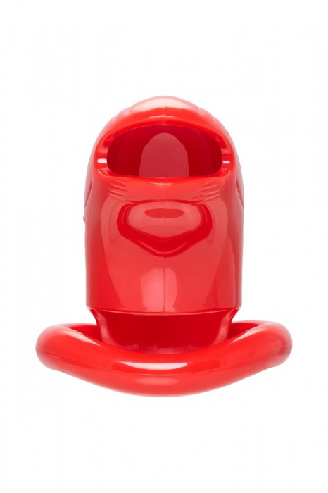 Красный мужской пояс верности из пластика - ToyFa - купить с доставкой в Королеве