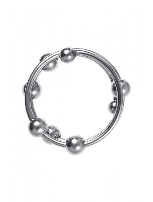 Большое металлическое кольцо под головку пениса - ToyFa - купить с доставкой в Королеве