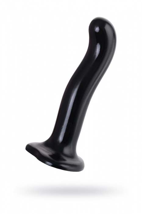 Черный стимулятор для пар P G-Spot Dildo Size L - 19 см. - Strap-on-me - в Королеве купить с доставкой