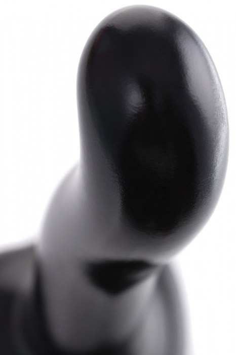 Черный стимулятор для пар P G-Spot Dildo Size L - 19 см. - Strap-on-me - в Королеве купить с доставкой