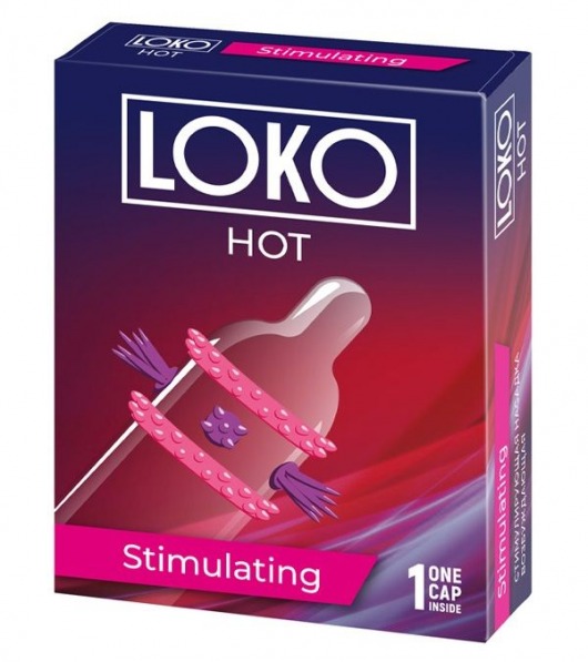 Стимулирующая насадка на пенис LOKO HOT с возбуждающим эффектом - Sitabella - в Королеве купить с доставкой