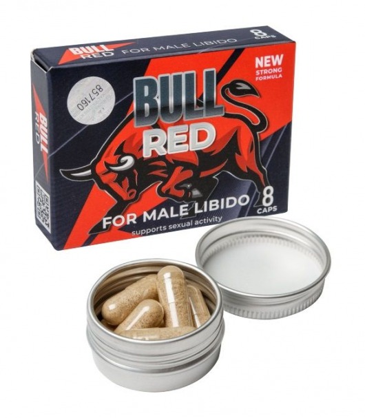 Пищевой концентрат для мужчин BULL RED - 8 капсул - Sitabella - купить с доставкой в Королеве