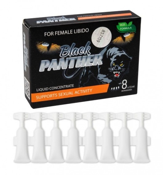 Пищевой концентрат для женщин BLACK PANTER - 8 монодоз (по 1,5 мл.) - Sitabella - купить с доставкой в Королеве