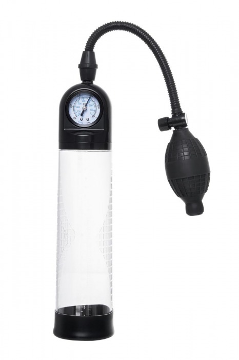 Прозрачная механическая помпа Roald с манометром - Sexus - в Королеве купить с доставкой