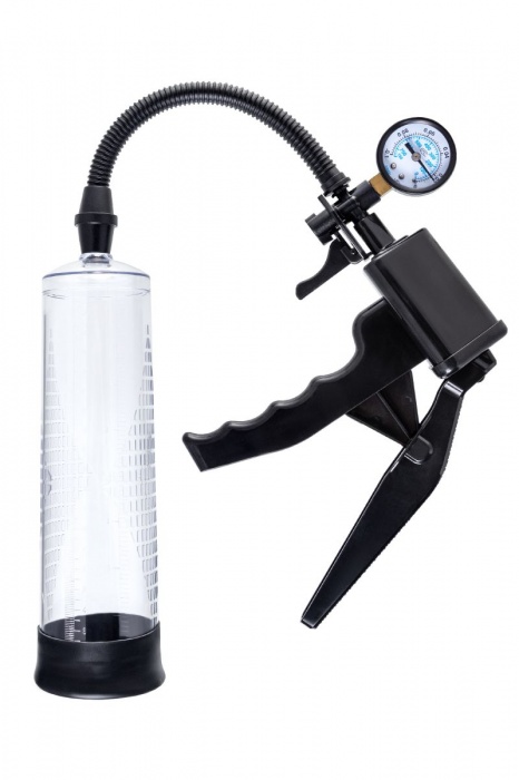 Прозрачная механическая помпа для пениса Viggo - Sexus - в Королеве купить с доставкой