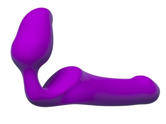 Лиловый безремневой страпон Queens M - Adrien Lastic - купить с доставкой в Королеве