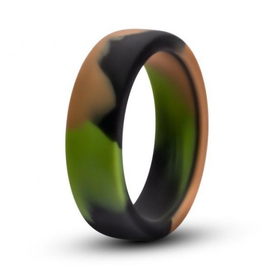 Эрекционное кольцо камуфляжной расцветки Silicone Camo Cock Ring - Blush Novelties - в Королеве купить с доставкой
