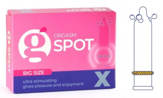Стимулирующая насадка G-Spot X Big size - Sitabella - купить с доставкой в Королеве