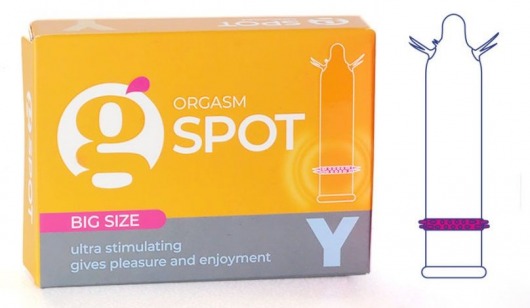 Стимулирующая насадка G-Spot Y Big size - Sitabella - купить с доставкой в Королеве