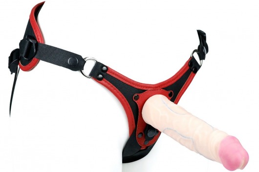 Пояс унисекс UNISEX Style с 2 насадками - LOVETOY (А-Полимер) - купить с доставкой в Королеве