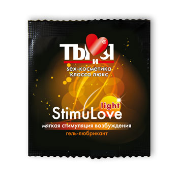 Разогревающий гель-лубрикант Stimulove Light в одноразовой упаковке - 4 гр. - Биоритм - купить с доставкой в Королеве