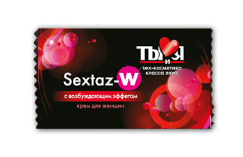 Возбуждающий крем для женщин Sextaz-W в одноразовой упаковке - 1,5 гр. - Биоритм - купить с доставкой в Королеве