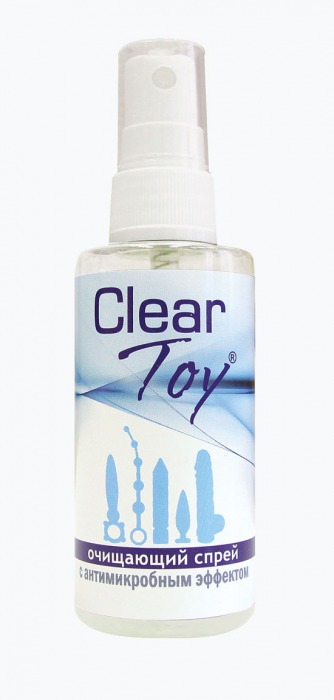Очищающий спрей Clear Toy с антимикробным эффектом - 100 мл. - Биоритм - купить с доставкой в Королеве