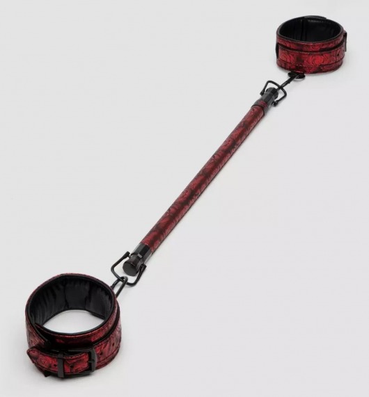 Распорка для ног Reversible Restraint Bar with Cuffs - Fifty Shades of Grey - купить с доставкой в Королеве
