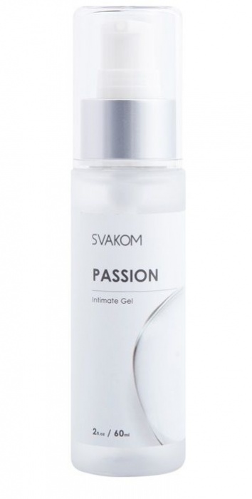 Смазка на водной основе Passion Intimate Gel - 60 мл. - Svakom - купить с доставкой в Королеве