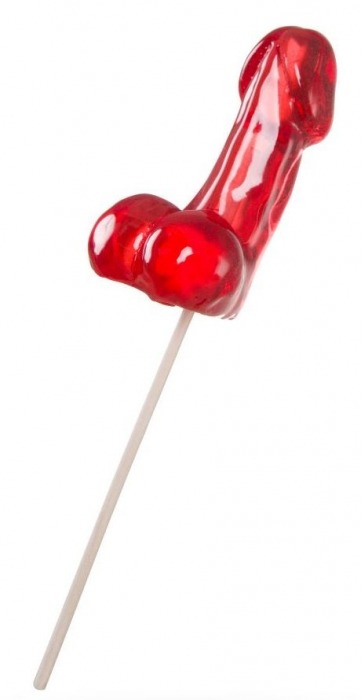 Красный леденец в форме фаллоса со вкусом виски - Sosuчki - купить с доставкой в Королеве