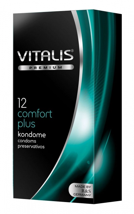 Контурные презервативы VITALIS PREMIUM comfort plus - 12 шт. - Vitalis - купить с доставкой в Королеве