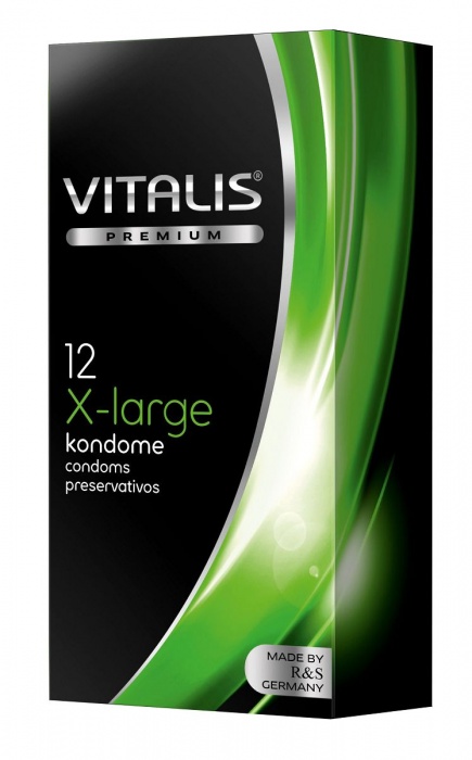 Презервативы увеличенного размера VITALIS PREMIUM x-large - 12 шт. - Vitalis - купить с доставкой в Королеве
