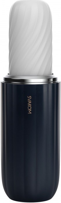 Черно-белый интерактивный мастурбатор Alex Neo 2 - Svakom - в Королеве купить с доставкой