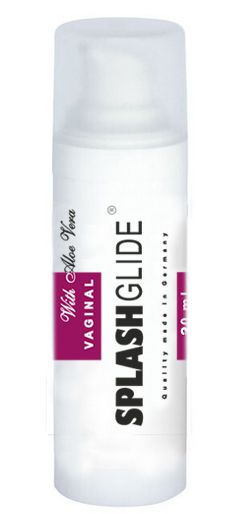 Ухаживающий лубрикант на водной основе Splashglide Vaginal With Aloe Vera - 30 мл. - Splashglide - купить с доставкой в Королеве