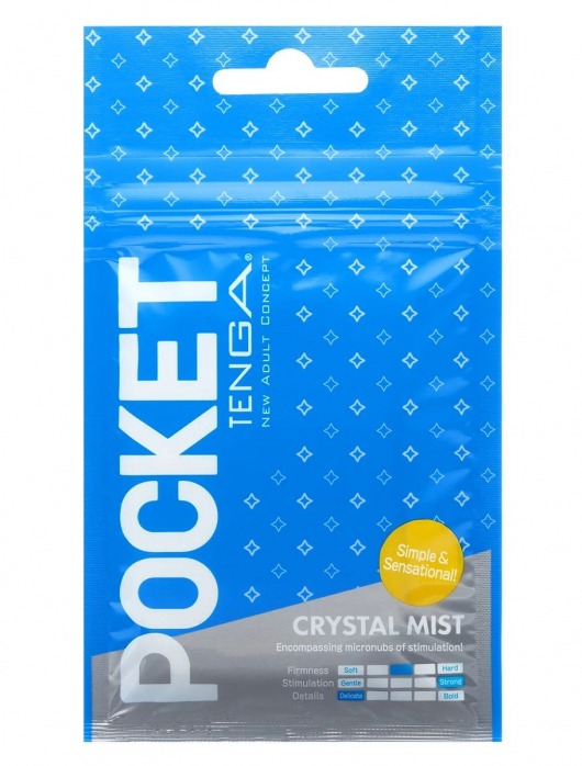Карманный мастурбатор Crystal Mist - Tenga - в Королеве купить с доставкой