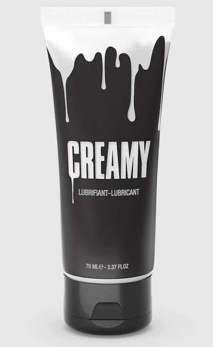 Смазка на водной основе Creamy с консистенцией спермы - 70 мл. - Strap-on-me - купить с доставкой в Королеве