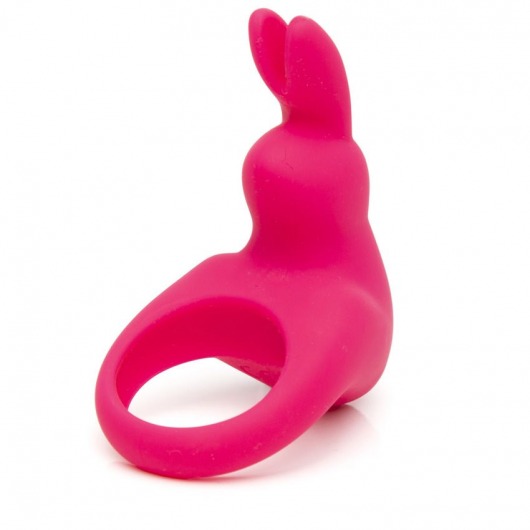 Розовое эрекционное виброкольцо Happy Rabbit Rechargeable Rabbit Cock Ring - Happy Rabbit - в Королеве купить с доставкой