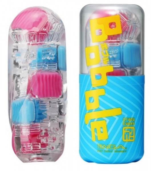 Мастурбатор Tenga Bobble Crazy Cubes - Tenga - в Королеве купить с доставкой