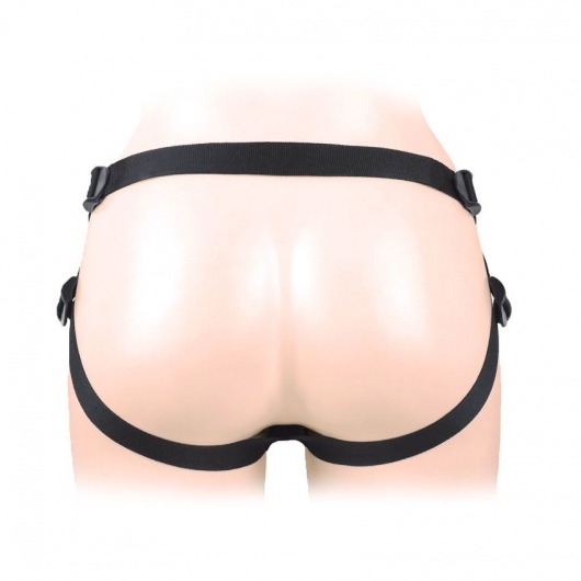 Черные трусики в комплекте с коннектором и насадкой - Notabu - купить с доставкой в Королеве