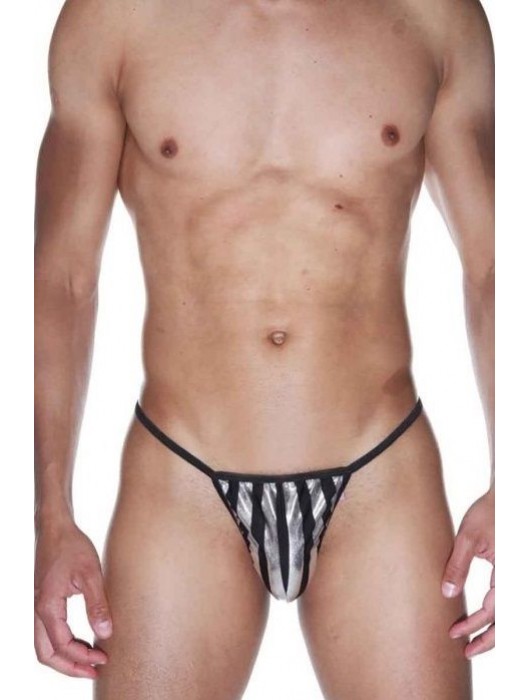 Мужские трусы-стринги в полосочку - La Blinque купить с доставкой