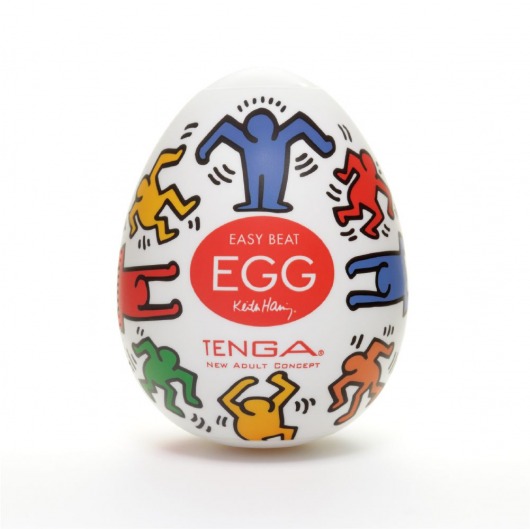 Мастурбатор-яйцо Keith Haring EGG DANCE - Tenga - в Королеве купить с доставкой