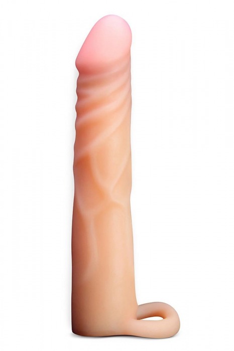 Телесная насадка на пенис Cock Xtender - 17,7 см. - Blush Novelties - в Королеве купить с доставкой