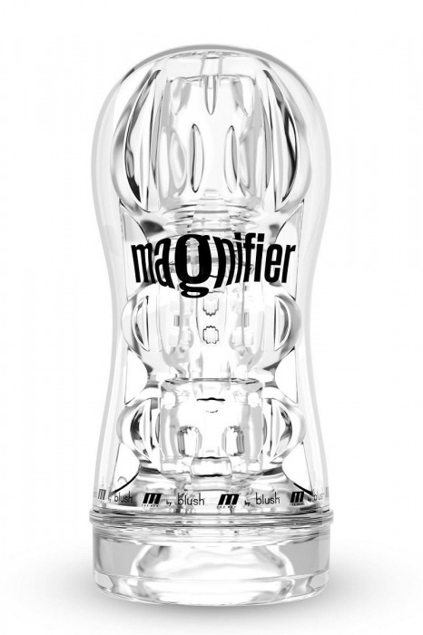 Прозрачный мастурбатор Soft and Wet Magnifier - Blush Novelties - в Королеве купить с доставкой