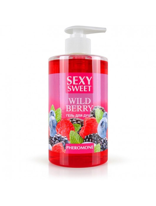 Гель для душа Sexy Sweet Wild Berry с ароматом лесных ягод и феромонами - 430 мл. -  - Магазин феромонов в Королеве