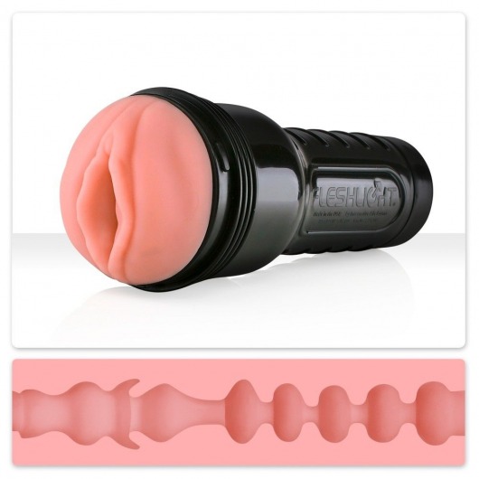 Мастурбатор-вагина Fleshlight - Pink Lady Mini-Lotus - Fleshlight - в Королеве купить с доставкой