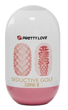 Розовый мастурбатор-яйцо Seductive Golf - Baile - в Королеве купить с доставкой