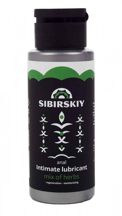 Анальный лубрикант на водной основе SIBIRSKIY с ароматом луговых трав - 100 мл. - Sibirskiy - купить с доставкой в Королеве