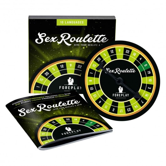 Настольная игра-рулетка Sex Roulette Foreplay - Tease&Please - купить с доставкой в Королеве