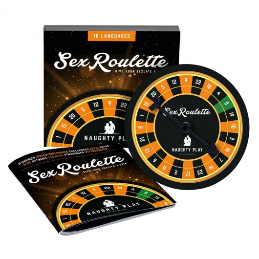 Настольная игра-рулетка Sex Roulette Naughty Play - Tease&Please - купить с доставкой в Королеве