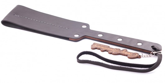 Гладкий мягкий удлиненный пэддл с заклепками - 32 см. - Crazy Handmade - купить с доставкой в Королеве