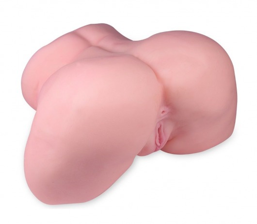 Реалистичный мастурбатор-полуторс с 2 рабочими отверстиями - S-HANDE - в Королеве купить с доставкой