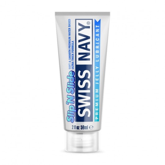 Лубрикант-желе на водной основе Premium Jelly Lubricant - 59 мл. - Swiss navy - купить с доставкой в Королеве