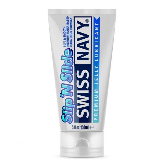 Лубрикант-желе на водной основе Premium Jelly Lubricant - 150 мл. - Swiss navy - купить с доставкой в Королеве