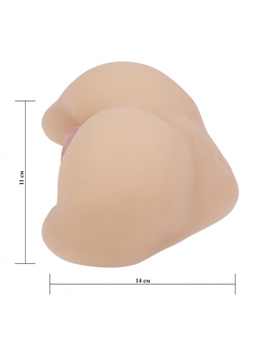 Вибровагина из киберкожи с выносным пультом - LOVETOY (А-Полимер) - в Королеве купить с доставкой